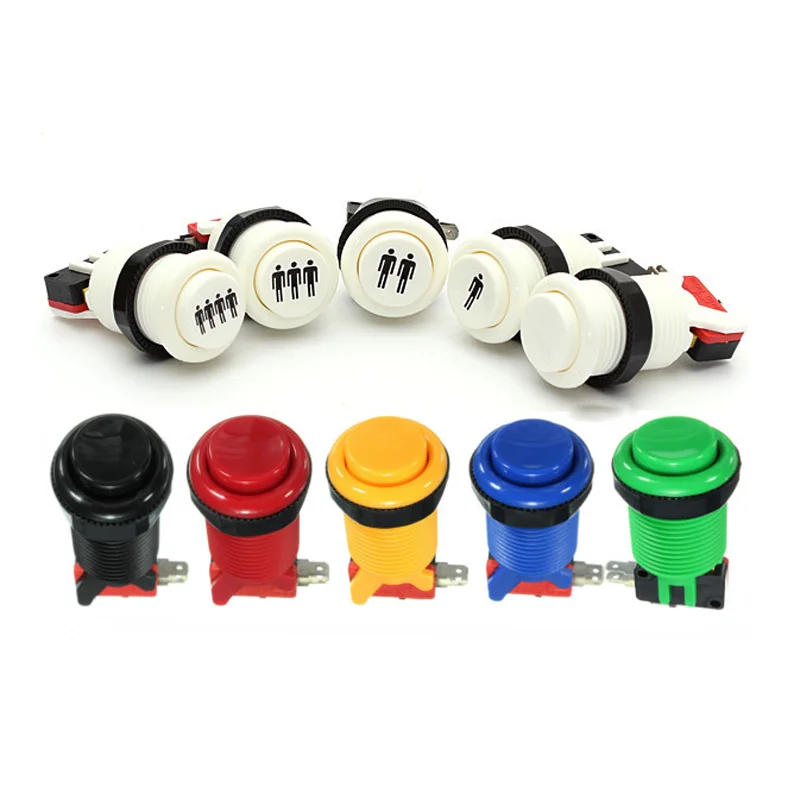 American Style Button with Micro Switch,Game Machine Push Button Switch with 6 different colors
American Style Button with Micro Switch,Game Machine Push Button Switch with 6 different colors