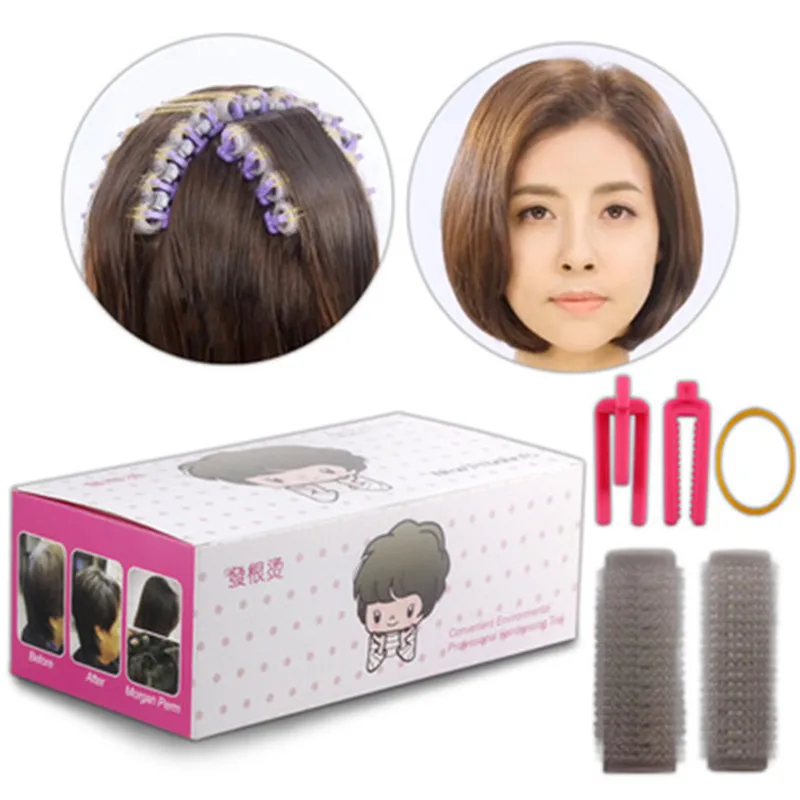 

24pcs/box Curler-clips-Tool Cold Perm Rods Magic Air Bang Styling Bars Hair Rollers Morgan Perm Curling Curler Clips Tool