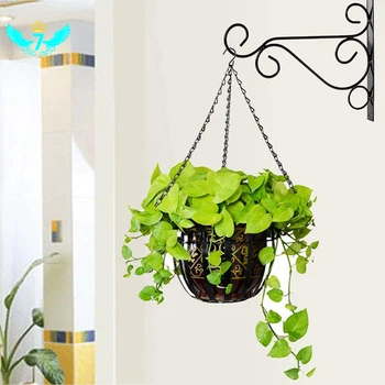 Hot Black Plated Flower Pot Chain Flower Basket Hanging Chain Decorative Hanging Chain Garden Home Decoration TOB
Hot Black Plated Flower Pot Chain Flower Basket Hanging Chain Decorative Hanging Chain Garden Home Decoration TOB