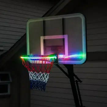 Creative Solar Basketball Hoop Rim LED Color Lamp For Night Games And Confrontation
Creative Solar Basketball Hoop Rim LED Color Lamp For Night Games And Confrontation