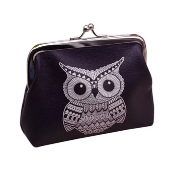 Owl Leather Coin Purse Womens Small Hasp Wallet Female Bank Card Holder Clutch Casual Retro Handbag Ladies Tote Bolsas Feminina 
Owl Leather Coin Purse Womens Small Hasp Wallet Female Bank Card Holder Clutch Casual Retro Handbag Ladies Tote Bolsas Feminina
