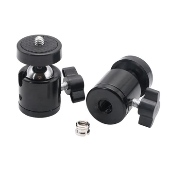 Mini Spherical Small-head 1/4 Tooth Camera Pan-head DSLR Camera Accessories Ball Head Tripod Camera Mount Flash Bracket Holder
Mini Spherical Small-head 1/4 Tooth Camera Pan-head DSLR Camera Accessories Ball Head Tripod Camera Mount Flash Bracket Holder