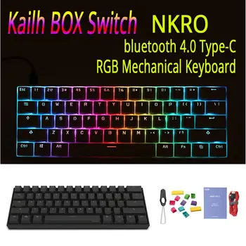 Mini Anne Pro2 61 Keys 60% NKRO bluetooth Type-C Mechanical Keyboard RGB Gaming Keyboard Red Black White Kailh Box Switch
Mini Anne Pro2 61 Keys 60% NKRO bluetooth Type-C Mechanical Keyboard RGB Gaming Keyboard Red Black White Kailh Box Switch