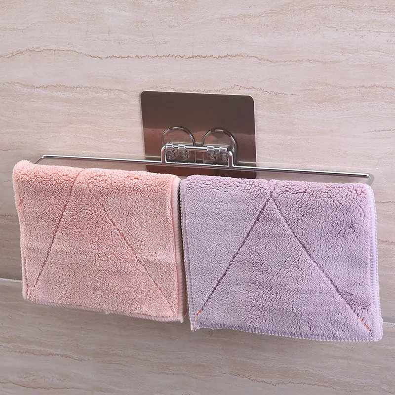 Shuang Qing Home Reside Seemless Dishcloth Rack Kitchen Towel Rack Storage Shelf Bathroom Hole Punched Towel Hanging Rod 5014
Shuang Qing Home Reside Seemless Dishcloth Rack Kitchen Towel Rack Storage Shelf Bathroom Hole Punched Towel Hanging Rod 5014
