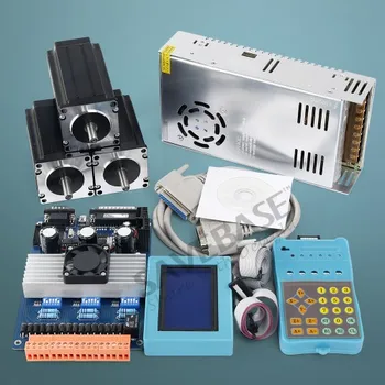 SAVEBASE 3Axis CNC Kit With TB6600 3 Axis Set Professional Version Driver Board Nema23 389oz-in Stepper Motors 24V 15A PSU
SAVEBASE 3Axis CNC Kit With TB6600 3 Axis Set Professional Version Driver Board Nema23 389oz-in Stepper Motors 24V 15A PSU