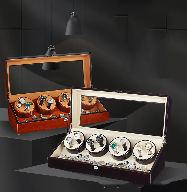 TurnFinger Mechanical Watch Automatic Winding Device Storage Box Energy-saving Silent Jewelry Cabinet Display Box Luxury Quality
TurnFinger Mechanical Watch Automatic Winding Device Storage Box Energy-saving Silent Jewelry Cabinet Display Box Luxury Quality