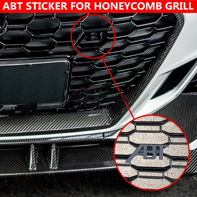 1X Black ABT Grill Sticker For Audi RS1 RS3 RS4 RS5 RS6 RS7 RS8 RSQ2 RSQ3 RSQ5 RSQ7 RSQ8 TTRS Hex Mesh Style Grill Badge Emblem
1X Black ABT Grill Sticker For Audi RS1 RS3 RS4 RS5 RS6 RS7 RS8 RSQ2 RSQ3 RSQ5 RSQ7 RSQ8 TTRS Hex Mesh Style Grill Badge Emblem