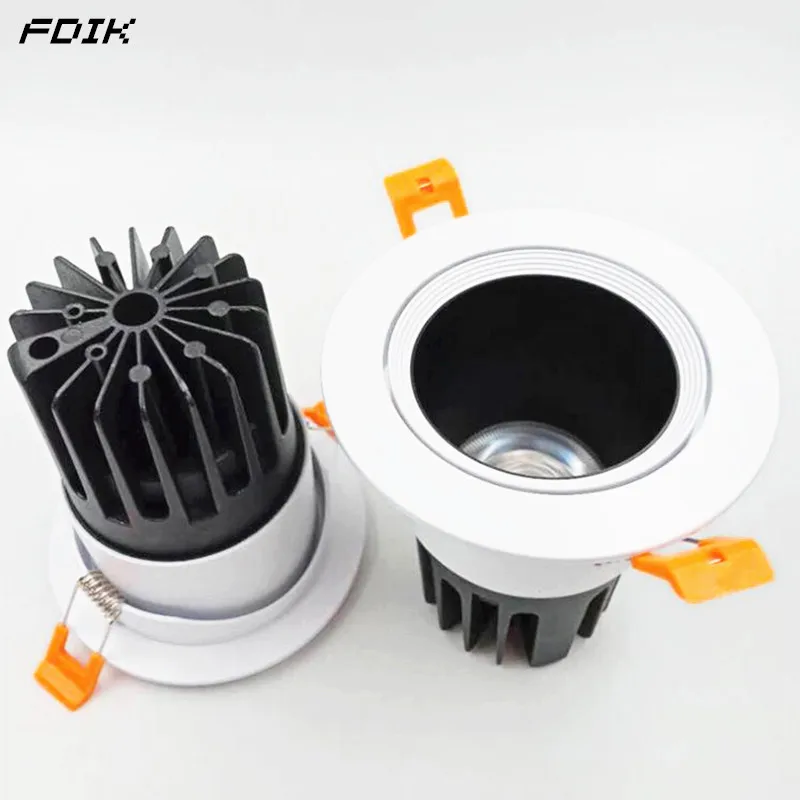 Anti Glare Dimmable Recessed COB LED Downlights 7W/9W LED Ceiling Spot Lights LED Ceiling Lamps Warm Cold White Indoor Lighting
Anti Glare Dimmable Recessed COB LED Downlights 7W/9W LED Ceiling Spot Lights LED Ceiling Lamps Warm Cold White Indoor Lighting