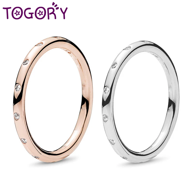TOGORY Hot Sale Rose Gold Silver Rings Geometric Round Smooth Circle Fine Finger Ring For Women Lover Engagement Jewelry Gift
TOGORY Hot Sale Rose Gold Silver Rings Geometric Round Smooth Circle Fine Finger Ring For Women Lover Engagement Jewelry Gift