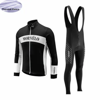 Winter Fleece Thermal Men Cycling Jersey set Morvelo team Long Sleeves Cycling clothing Wear bib pants Maillot Ropa Ciclismo 
Winter Fleece Thermal Men Cycling Jersey set Morvelo team Long Sleeves Cycling clothing Wear bib pants Maillot Ropa Ciclismo