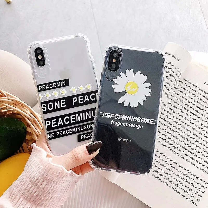 Hot Korean Stylish Fragment flower daisy Case for iPhone 11 pro X XS MAX XR 8 7 6 Plus ins label peaceminusone Soft clear Cover
Hot Korean Stylish Fragment flower daisy Case for iPhone 11 pro X XS MAX XR 8 7 6 Plus ins label peaceminusone Soft clear Cover