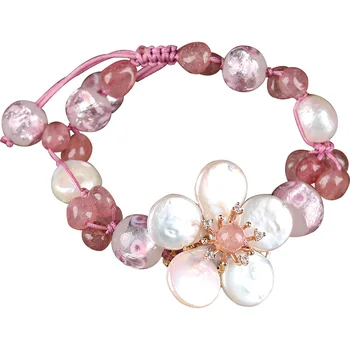 cute Style Boho Bangle Pearl Flower Star Moon Pink Stone Beads Bracelet Women Charm Party Wedding Jewelry Accessories
cute Style Boho Bangle Pearl Flower Star Moon Pink Stone Beads Bracelet Women Charm Party Wedding Jewelry Accessories