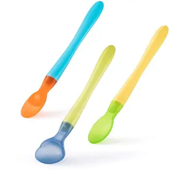3Pcs Temperature Sensing Spoon for Baby Infant Feeding SpoonsToddler Flatware
3Pcs Temperature Sensing Spoon for Baby Infant Feeding SpoonsToddler Flatware