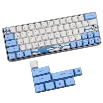 PBT Keycap 72 Keys 5 Side Dye Subbed Pengui Key Cap Computer Mechanical Keyboard Keycaps for GK61 GK64 Keyboard
PBT Keycap 72 Keys 5 Side Dye Subbed Pengui Key Cap Computer Mechanical Keyboard Keycaps for GK61 GK64 Keyboard