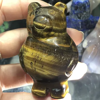 Natural crystal carving cute bear, meditation reiki healing, household decoration
Natural crystal carving cute bear, meditation reiki healing, household decoration