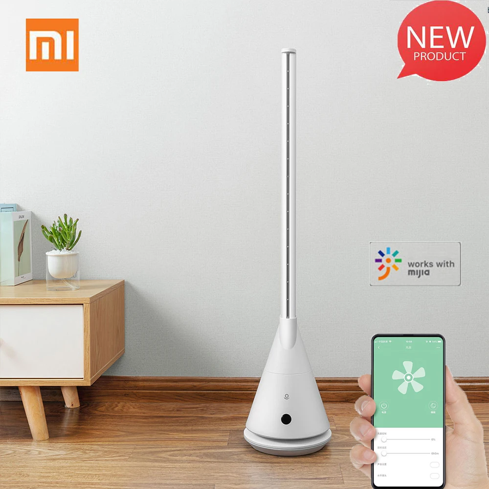 2019 Xiaomi Rosou SS4 Intelligent Bladeless Fan Mijia APP Remote Control 11 Speed Natural Wind Timing Fan For Home Office
2019 Xiaomi Rosou SS4 Intelligent Bladeless Fan Mijia APP Remote Control 11 Speed Natural Wind Timing Fan For Home Office