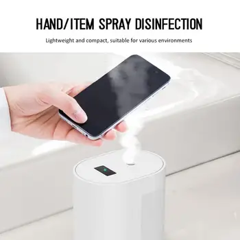 Smart Home Portable Alcohol Disinfection Sprayer Intelligent Induction Spray Dispenser Sterilizer Automatic Soap Dispenser
Smart Home Portable Alcohol Disinfection Sprayer Intelligent Induction Spray Dispenser Sterilizer Automatic Soap Dispenser