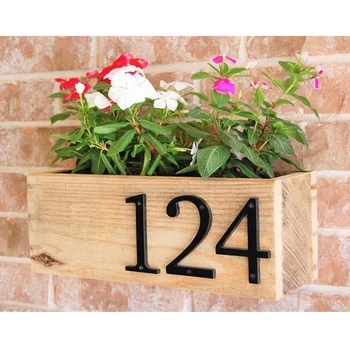 Black 4" 101mm Modern House Number for House Door Address Home Number Digits Zinc Alloy Big Mailbox Address Sign #0-9
Black 4" 101mm Modern House Number for House Door Address Home Number Digits Zinc Alloy Big Mailbox Address Sign #0-9