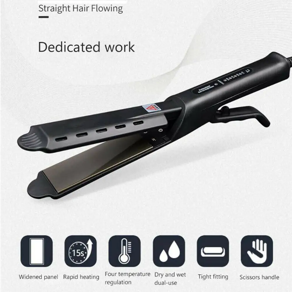 Professional Electric Hair Straightener Straightening Hair Flat Iron Iron Steam Ceramic Vapor Hair Styling Tool 220V US UK EU
Professional Electric Hair Straightener Straightening Hair Flat Iron Iron Steam Ceramic Vapor Hair Styling Tool 220V US UK EU