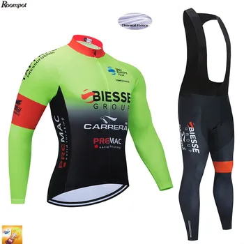 2020 Green Long Sleeve Cycling Jersey Bike Pants Set Mens 16D Pads Ropa Ciclismo Pro Thermal Fleece Bicycling Maillot Culotte
2020 Green Long Sleeve Cycling Jersey Bike Pants Set Mens 16D Pads Ropa Ciclismo Pro Thermal Fleece Bicycling Maillot Culotte