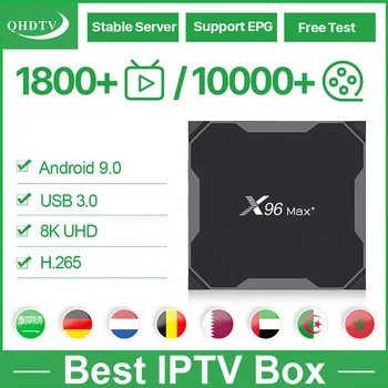 X96 Max Plus IPTV Arabic Box Android 9.0 QHDTV 1 Year IPTV Subscription Belgium Netherlands Germany Arabic IP TV No App Include
X96 Max Plus IPTV Arabic Box Android 9.0 QHDTV 1 Year IPTV Subscription Belgium Netherlands Germany Arabic IP TV No App Include
