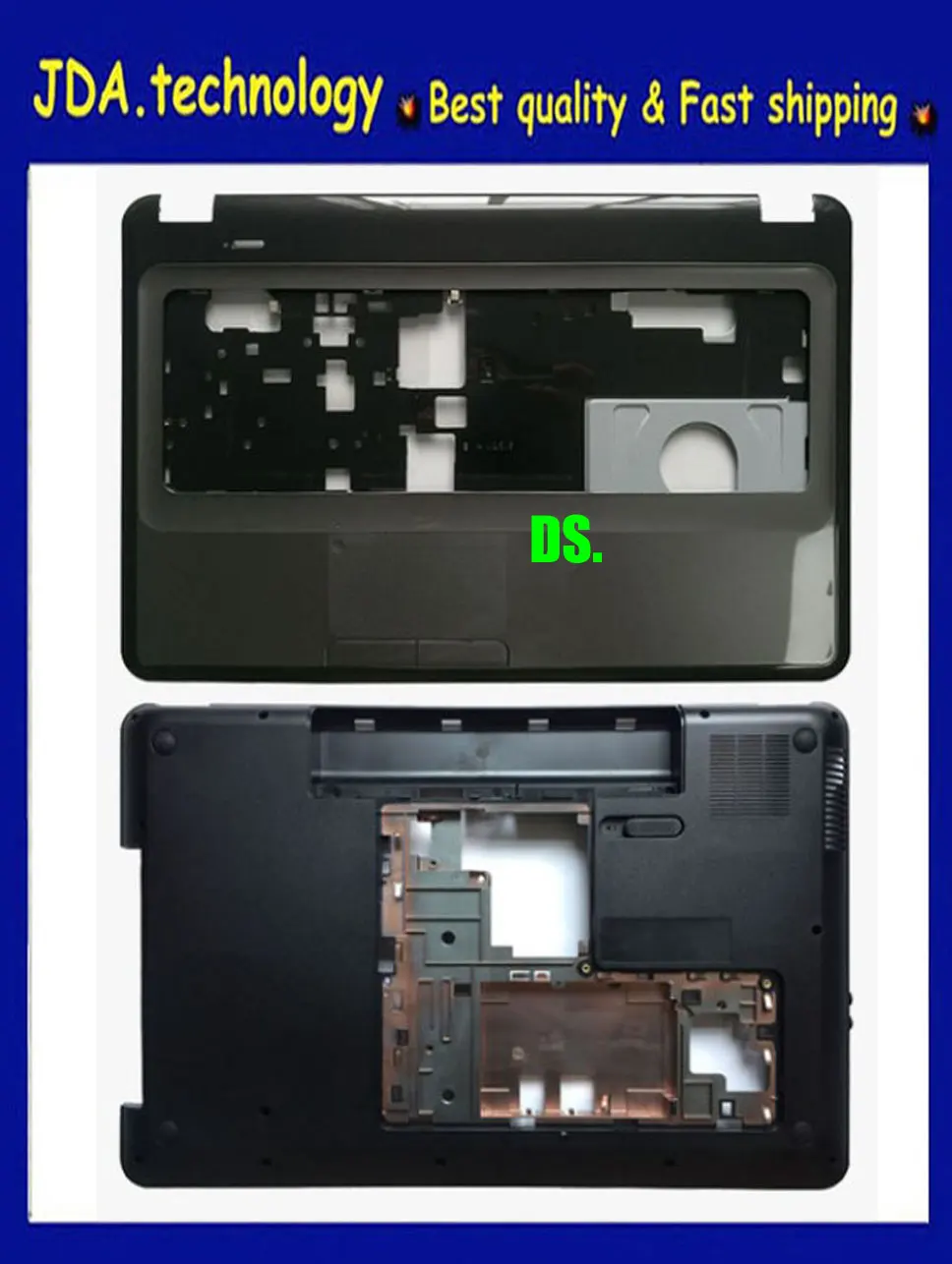

New Laptop shell For HP Pavilion 17.3" G7 G7-1000 G7-1158 G7-1257dx 646498-001 Palmrest upper cover Gray+Bottom Case Cover