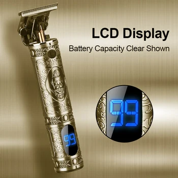 RESUXI T9 Tondeuse Afwerking Haar Knippen Kit Baard Trimmer Razor Edge Schetst LED Display Hair Clipper Cordless Zero Gapped
RESUXI T9 Tondeuse Afwerking Haar Knippen Kit Baard Trimmer Razor Edge Schetst LED Display Hair Clipper Cordless Zero Gapped