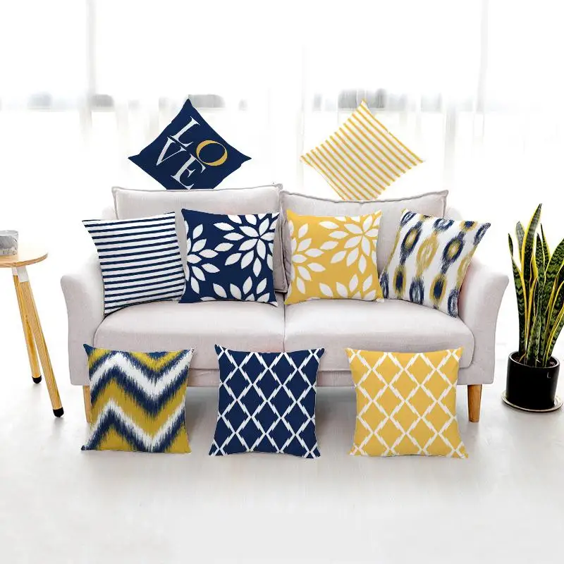 Cotton Linen Cushions Cover Home Decoration Plaid Fall Pillowcase Sofa Decorative Covers Cushion 45x45 Cm Autumn Pillow Cases 
Cotton Linen Cushions Cover Home Decoration Plaid Fall Pillowcase Sofa Decorative Covers Cushion 45x45 Cm Autumn Pillow Cases