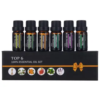6pcs/set Essential Oils Set 100% Pure Natural Aromatherapy Oil Kit For Diffusers Humidifier Aromatherapy Massage Essential Oil
6pcs/set Essential Oils Set 100% Pure Natural Aromatherapy Oil Kit For Diffusers Humidifier Aromatherapy Massage Essential Oil