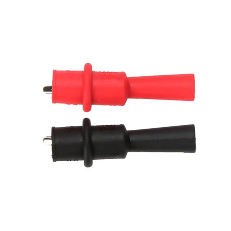 

UNI-T Alligator Clip Crocodile Electrical Clamp Multimeter Tester Probe Through Hole M4 Threaded Bore with Protector.
