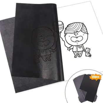 50Pcs/Set Black A4 Copy Carbon Paper Painting Tracing Graphite Reusable Legible Paper Tracing Painting Painting Accessories N0S2
50Pcs/Set Black A4 Copy Carbon Paper Painting Tracing Graphite Reusable Legible Paper Tracing Painting Painting Accessories N0S2
