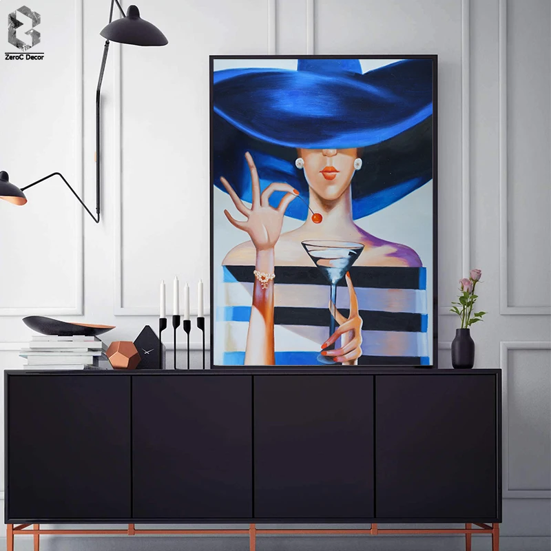 Modern Lady With Champagne Canvas Art Painting Wall Decor Posters and Prints for Living Room Girls Room Fashion Decoration
Modern Lady With Champagne Canvas Art Painting Wall Decor Posters and Prints for Living Room Girls Room Fashion Decoration