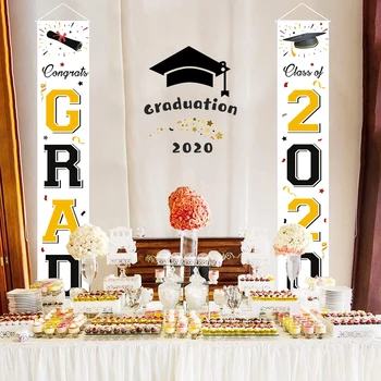 2020 Porch Class Hanging Graduate Couplet Curtain Graduation Party Decoration Graduation Ceremony Flag Gift Drop Shipping
2020 Porch Class Hanging Graduate Couplet Curtain Graduation Party Decoration Graduation Ceremony Flag Gift Drop Shipping