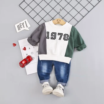 Kid Baby Boy Clothes 0-4T Sports Style Number Print Toddler Boy Children's Sets Simple Casual Sweatshirt Jeans Boys Sets
Kid Baby Boy Clothes 0-4T Sports Style Number Print Toddler Boy Children's Sets Simple Casual Sweatshirt Jeans Boys Sets
