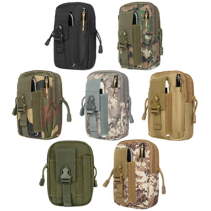 1PC Tactical EDC Utility Gadget Loops Waist Bag Military Phone Pouch Belt Holster Outdoor Camping Climbing Bag
1PC Tactical EDC Utility Gadget Loops Waist Bag Military Phone Pouch Belt Holster Outdoor Camping Climbing Bag