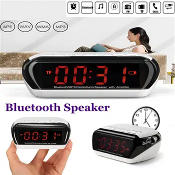 LED Display Time Digital Alarm Clocks Multifunction bluetooth Wireless Speaker Mic LCD Alarm Clock TF FM Radio MP3 Music Player
LED Display Time Digital Alarm Clocks Multifunction bluetooth Wireless Speaker Mic LCD Alarm Clock TF FM Radio MP3 Music Player