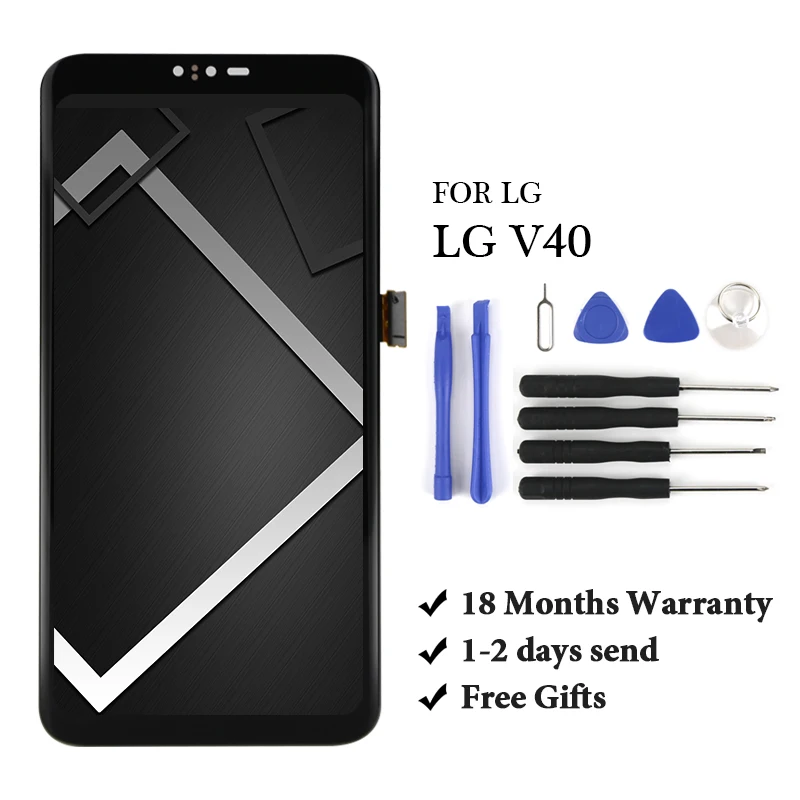 TIMEWAY 6.2" OEM Display For LG V40 LCD Touch Screen Digitizer with Frame For LG V40 Display Screen Replacement No Dead Pixel
TIMEWAY 6.2" OEM Display For LG V40 LCD Touch Screen Digitizer with Frame For LG V40 Display Screen Replacement No Dead Pixel