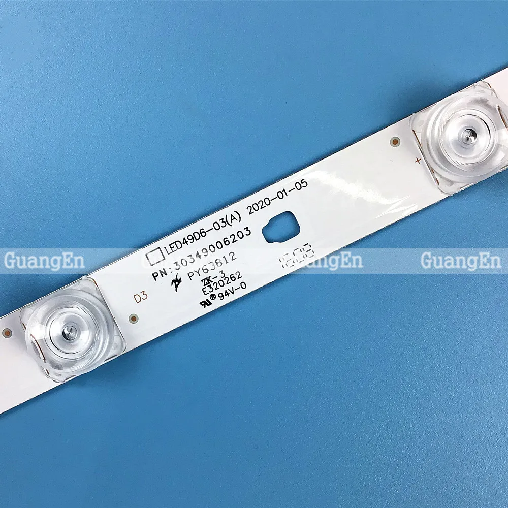 12piece/lot LCD TV backlight bar LED49D6 LE48D19S LED49D6-03(A) LED49D6 30349006203 aluminium 100%new
12piece/lot LCD TV backlight bar LED49D6 LE48D19S LED49D6-03(A) LED49D6 30349006203 aluminium 100%new