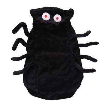 Pet Sweater Halloween Dog Apparel Cotton Material Black Spider Transformation Outfit Pet Supplies Puppy Clothes
Pet Sweater Halloween Dog Apparel Cotton Material Black Spider Transformation Outfit Pet Supplies Puppy Clothes