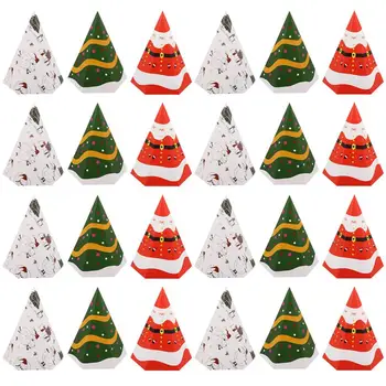 30Pcs Christmas Candy Boxes Foldable Practical Eco-friendly Candy Containers Wrapping Boxes Packaging Box for Home Party School
30Pcs Christmas Candy Boxes Foldable Practical Eco-friendly Candy Containers Wrapping Boxes Packaging Box for Home Party School