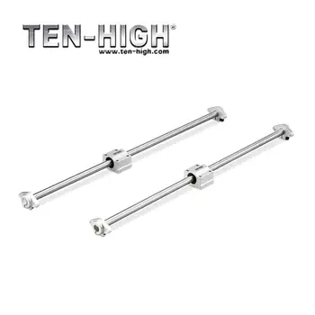 Ten-high kit linear guides for CNC Diam 50mm polished Shaft 1 * cylindrical axis + 1 * linear carriage + 2 * supports uuluu
Ten-high kit linear guides for CNC Diam 50mm polished Shaft 1 * cylindrical axis + 1 * linear carriage + 2 * supports uuluu