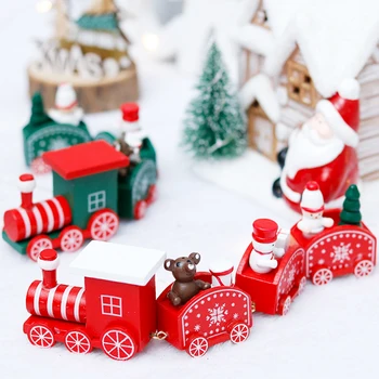 Nordic Christmas Decorations Wooden Train Santa Claus Gift Toy Crafts Desktop Decoration Christmas Gift Snowman Train home decor
Nordic Christmas Decorations Wooden Train Santa Claus Gift Toy Crafts Desktop Decoration Christmas Gift Snowman Train home decor