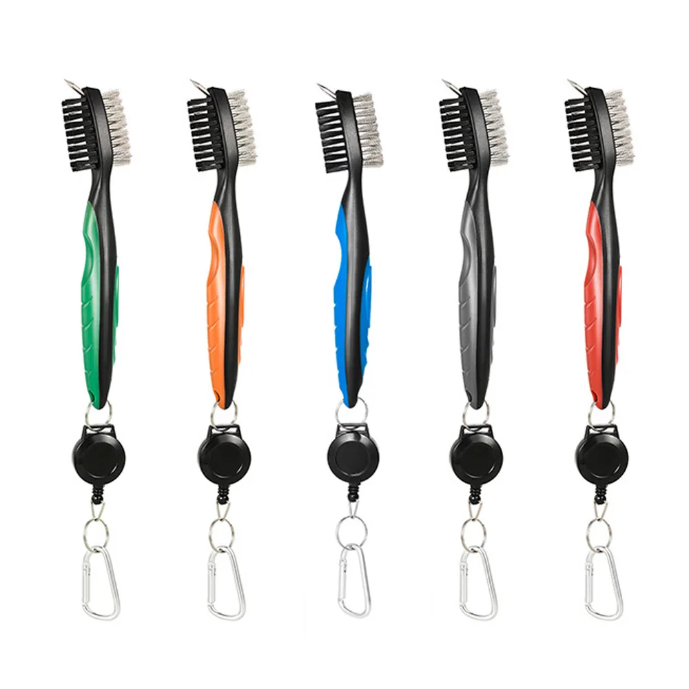 Golf Club Brush Golf Groove Cleaning Brush 2 Sided Golf Putter Wedge Ball Groove Cleaner Kit Cleaning Tool Golf Accessories
Golf Club Brush Golf Groove Cleaning Brush 2 Sided Golf Putter Wedge Ball Groove Cleaner Kit Cleaning Tool Golf Accessories
