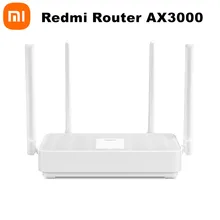 Xiaomi Redmi Router AX3000 WiFi-6 Gigabit Wireless Rate Mesh Network 2.4G 5G Dual-core with 4 Signal Amplifier High Gain Antenna Xiaomi Redmi Router AX3000 WiFi-6 Gigabit Wireless Rate Mesh Network 2.4G 5G Dual-core with 4 Signal Amplifier High Gain Antenna