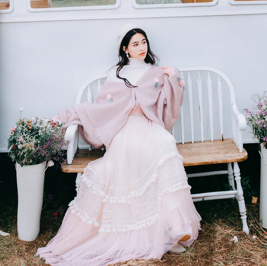 Autumn and Winter Retro Ferret Velvet Sweater Short Loose Cardigan Jacket + Mesh Fairy Skirt Three-Piece Set
Autumn and Winter Retro Ferret Velvet Sweater Short Loose Cardigan Jacket + Mesh Fairy Skirt Three-Piece Set