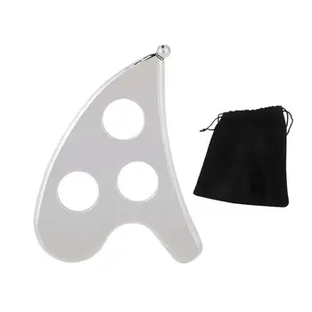Portable Body Gua Sha Plate Stainless Steel Scraping Physical Therapy Massage Tool Dredge Meridians and Blood Stasis Tool
Portable Body Gua Sha Plate Stainless Steel Scraping Physical Therapy Massage Tool Dredge Meridians and Blood Stasis Tool