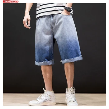 Dropshipping Men Summer Gradient Denim Shorts Mens 2020 Knee Length Korean Loose Jeans Male Fashion Casual Denim Shorts Bottoms
Dropshipping Men Summer Gradient Denim Shorts Mens 2020 Knee Length Korean Loose Jeans Male Fashion Casual Denim Shorts Bottoms