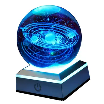 60/80mm 3D Solar Sun System Model LED Light Faux Crystal Ball Decor 3D Desktop Ornament Home Decoration
60/80mm 3D Solar Sun System Model LED Light Faux Crystal Ball Decor 3D Desktop Ornament Home Decoration