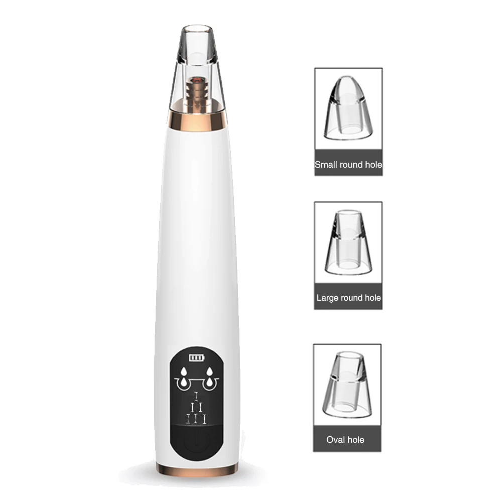 Electric Blackhead Remover USB Charging Vacuum Suction Pore Cleaner with LCD Screen Blackhead Removal Tools for Skin Care
Electric Blackhead Remover USB Charging Vacuum Suction Pore Cleaner with LCD Screen Blackhead Removal Tools for Skin Care