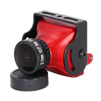 1/3 inch CMOS 2.1mm 1200TVL NTSC/PAL Low Latency FPV Camera with Microphone for RC FPV Racing Drone Part Red
1/3 inch CMOS 2.1mm 1200TVL NTSC/PAL Low Latency FPV Camera with Microphone for RC FPV Racing Drone Part Red
